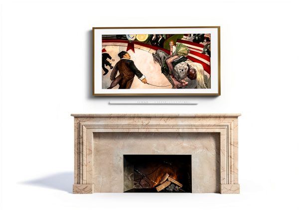 Samsung The Frame Art TV Neo QLED Wireless One Connect-11