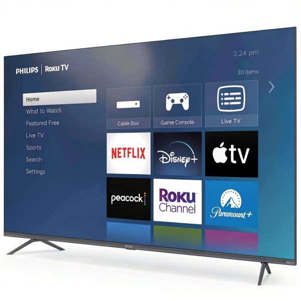 Philips 55 QLED 4K Smart Roku TV Dolby Vision Atmos-2