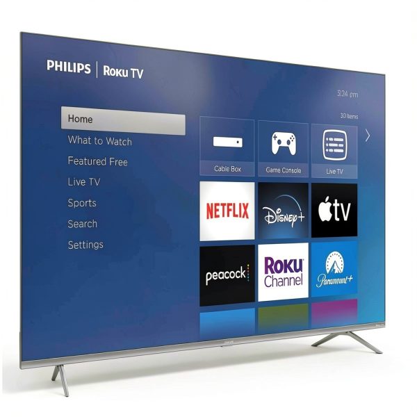 Philips 55 QLED 4K Smart Roku TV Dolby Vision Atmos-1