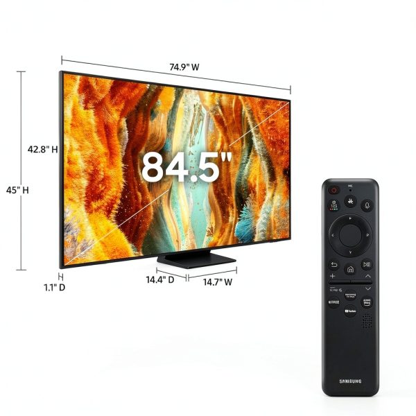 Samsung 4K AI TV NQ4 Gen2 Processor Quantum HDR Gaming-5