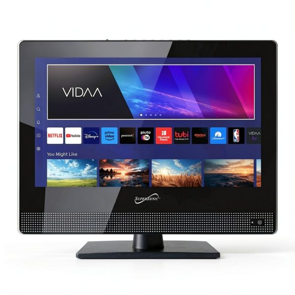 Supersonic 15 inch VIDAA LED Smart TV WiFi Full HD-0