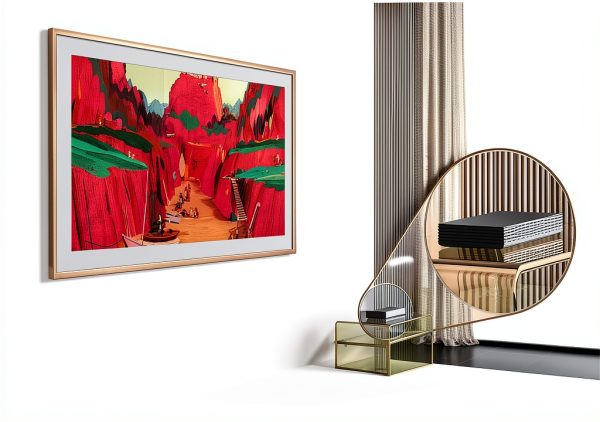Samsung The Frame Art TV Neo QLED Wireless One Connect-7