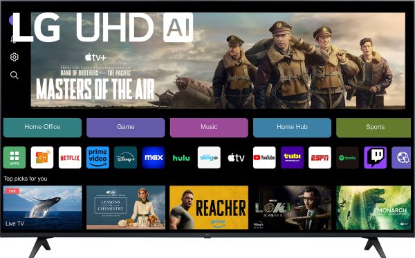 LG 65 Inch 4K UHD Smart TV with AI Processor Gaming-1