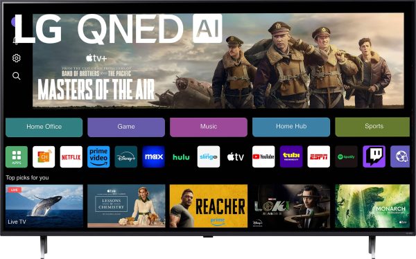 LG QNED 86" 4K UHD Smart TV with AI α5 Processor and Quantum NanoCell-1